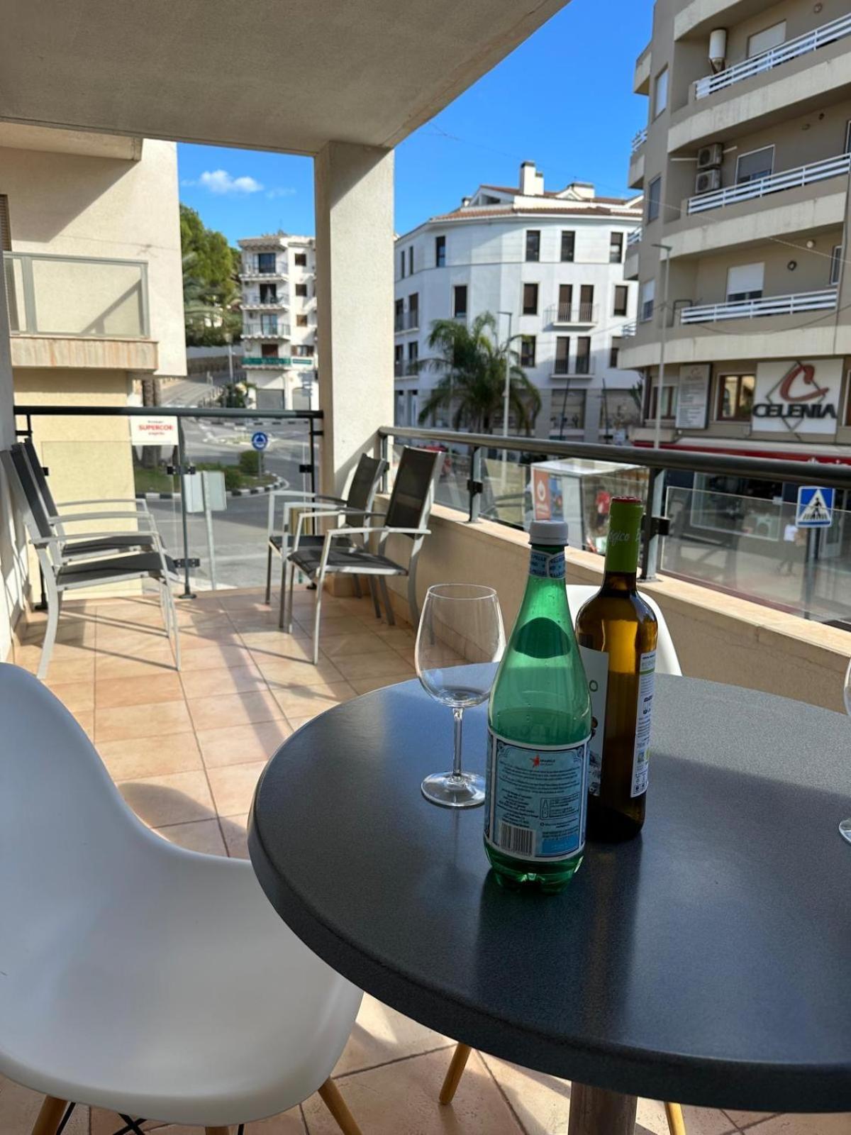 Stadscentrum Moraira Appartement El Sol De Moraira Met Zwembad Buitenkant foto